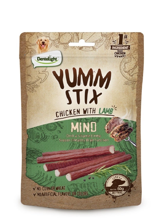 Yumm Stix Dog Treat Chicken With Lamb - 50G