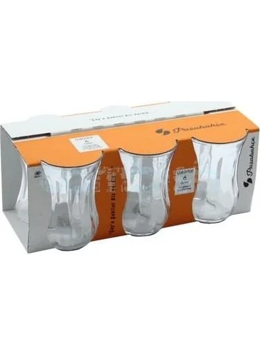 Paşabahçe 42021 Üsküdar Tea Glass 120 cc 6 Pcs