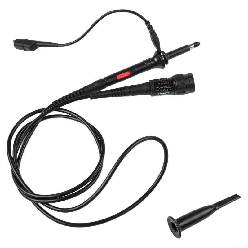 Oscilloscope Probe Kit 60MHz X1 X10 Attenuation with BNC and Crocodile Clip for Digital Oscilloscopes - Image 4