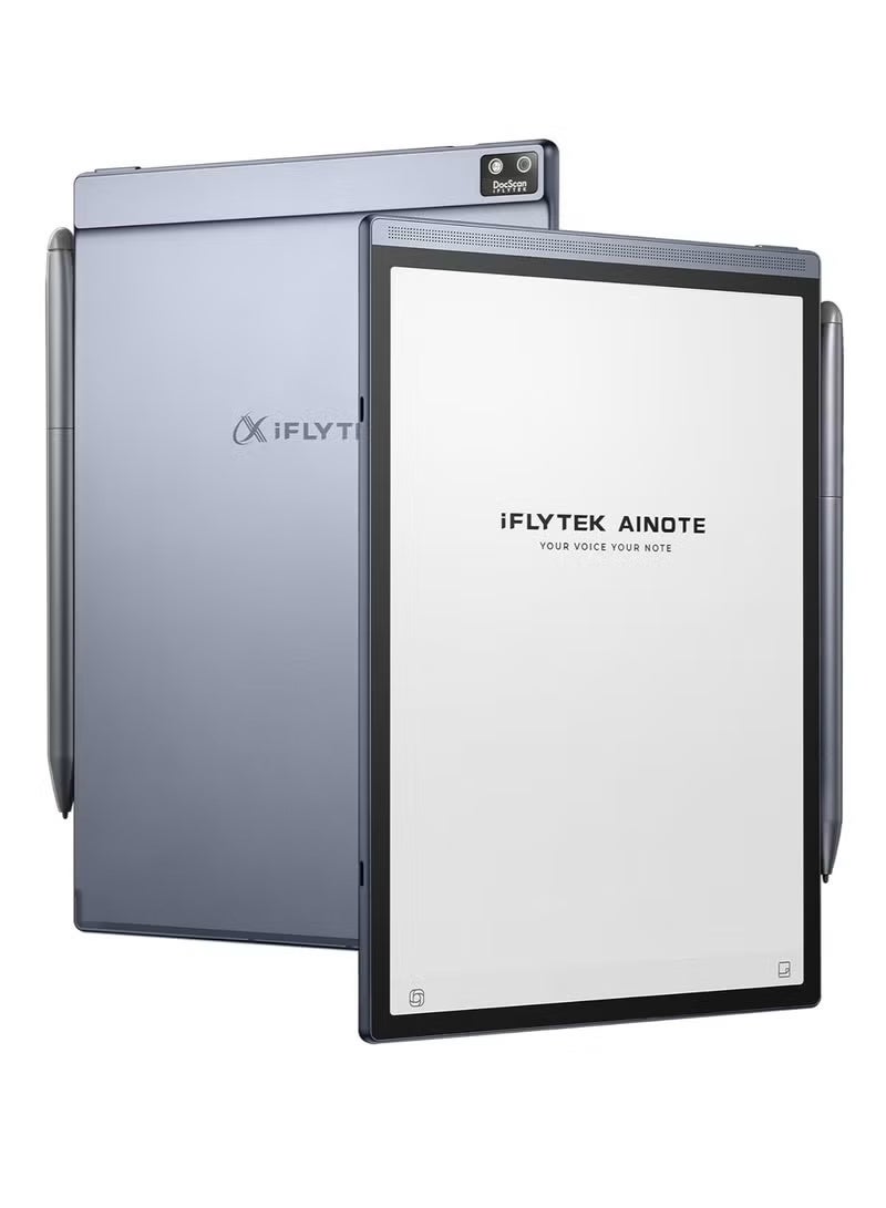 iFLYTEK جهاز iFLYTEK AINOTE Air 2 Ink اللوحي مزود بقلم، وميزة تحويل الصوت إلى نص، وترجمة اللغات، ونظام أندرويد، وكاميرا، وواي فاي وبلوتوث لتدوين الملاحظات والكتابة. - Image 1