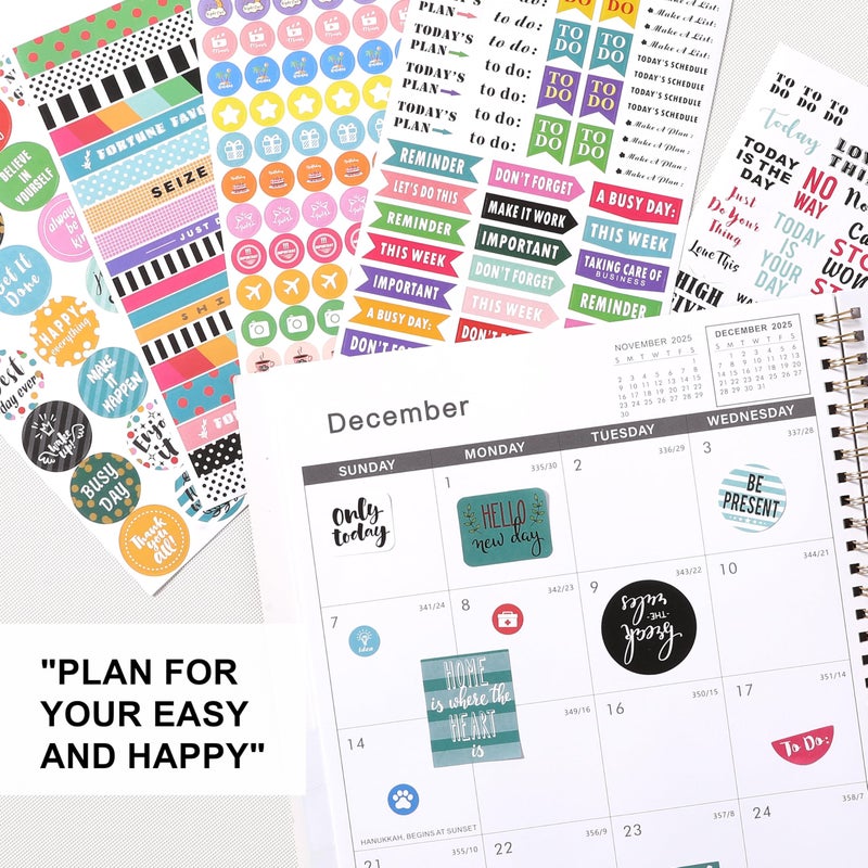 MaaIbok Planner Stickers Pack - 1300+ Unique Planner Stickers on 28 Sheets, The Ultimate Collection for Journaling, Scrapbooking, Water Bottle & Laptop Decoration, for Adults & Teens - Image 5
