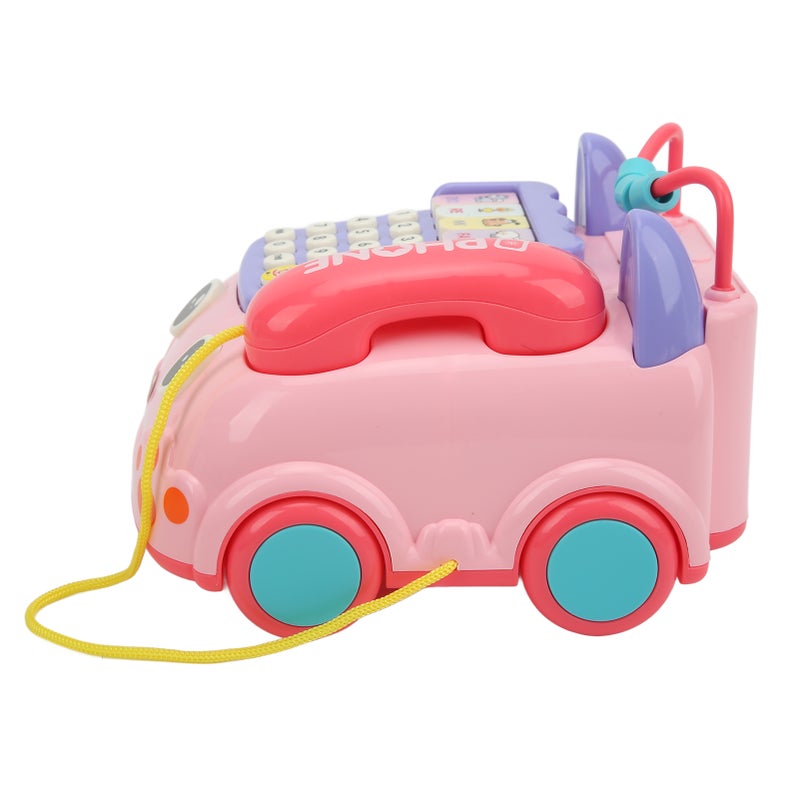 Baby Telephone Toy Cartoon Simulated Landline Phone Baby Early Education Music Learn Game Toys for Children Over 18 Months - Image 3