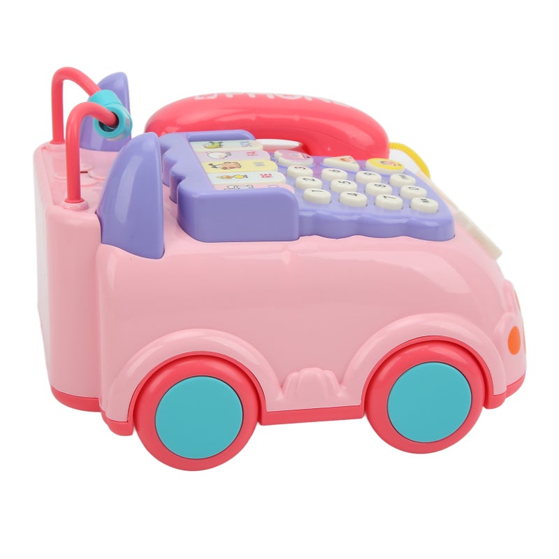 Baby Telephone Toy Cartoon Simulated Landline Phone Baby Early Education Music Learn Game Toys for Children Over 18 Months - Image 4