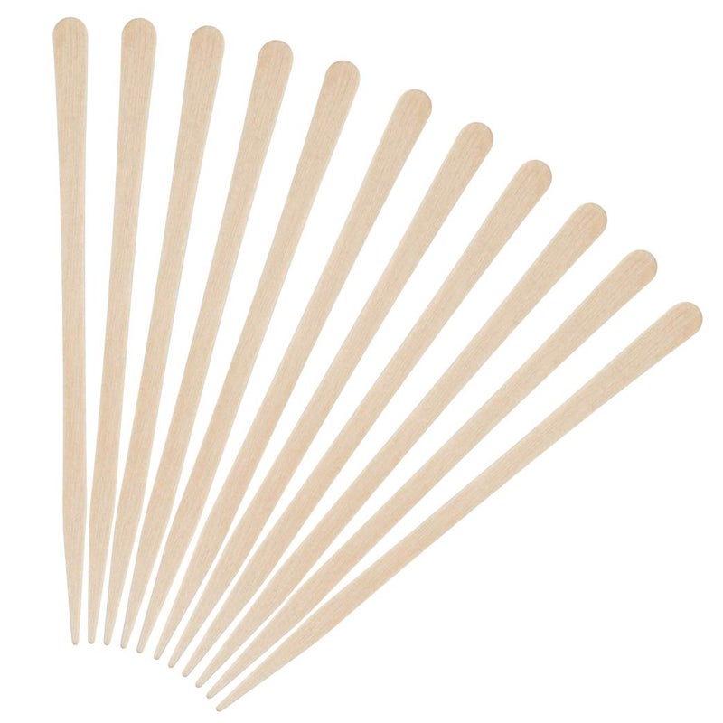 Tayfremn 1000 Pieces Small Wax Sticks Wood Waxing Spatulas Applicator Sticks Wooden Craft Sticks Hair Nose Wax Stick for Hair Body Eyebrow Removal. - Image 4