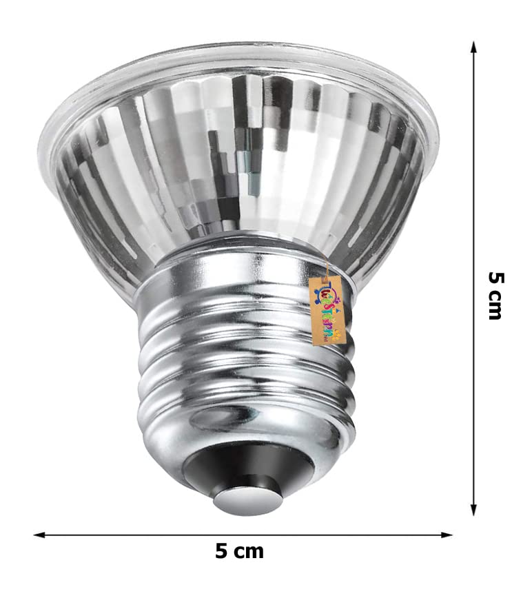 Western Era UVB Bulb Spectrum Sun Lamp Sunbathe Heat Lamp/Bulb/Light for Lizard Bearded Dragon Chameleon Snake Turtle Aquarium Reptiles & Amphibians(50W) - Image 3