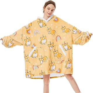 Zando Zando Oversized Wearable Blanlet Hoodie Blankets Winter Blacnket Comfy Original Blanket Sweatshirt for Women Cozy  - Image 1