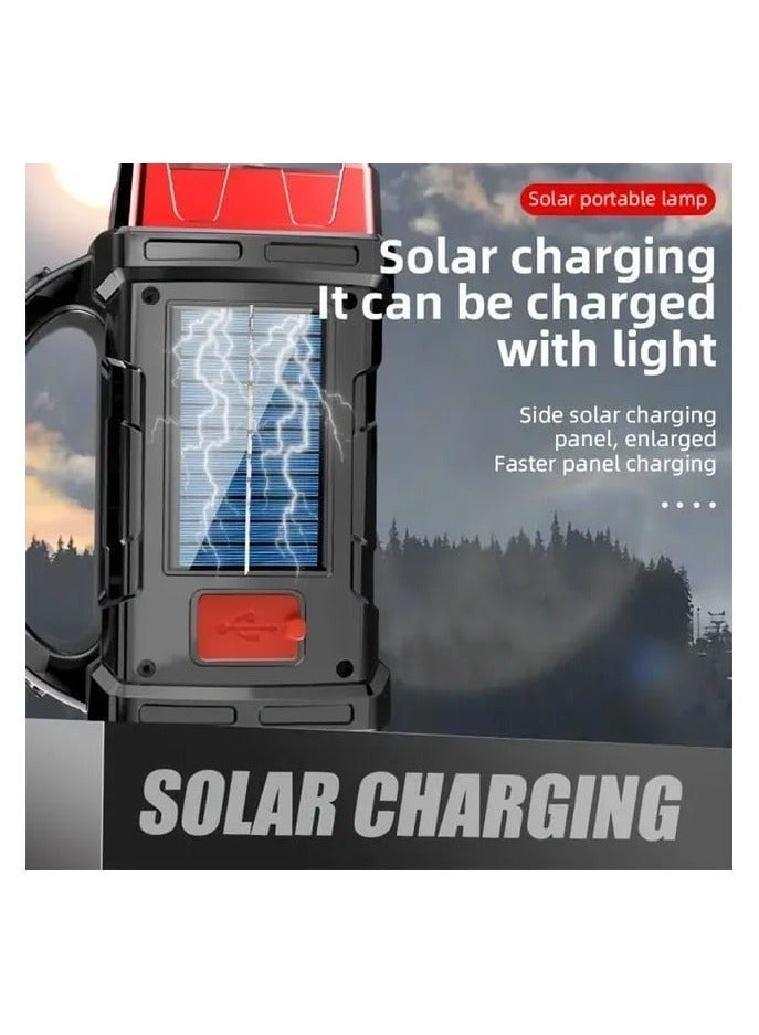 هيري بولت كشاف طوارئ متعدد الوظائف قابل لإعادة الشحن يعمل بالطاقة الشمسية  و مقاوم للماء - HB1678 - Image 3