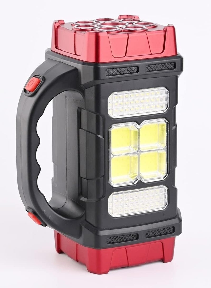 hurry bolt Emergency Light Rechargeable Multifunctional Solar Powered Searchlight- HB1678 - Image 4
