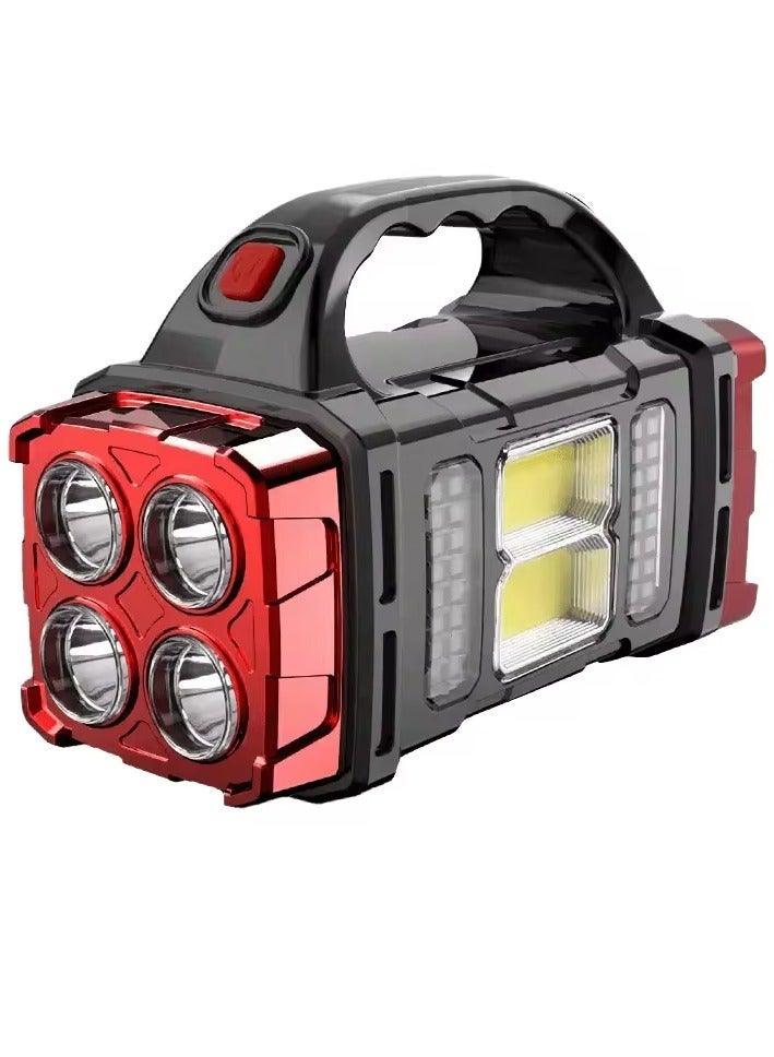 hurry bolt Emergency Light Rechargeable Multifunctional Solar Powered Searchlight- HB1678 - Image 1