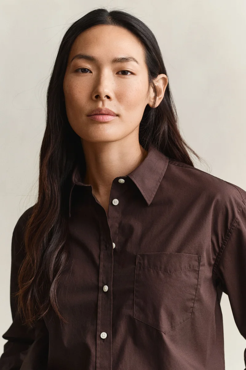 Gant  Relaxed Classic Poplin Shirt for Women | Best Price UAE