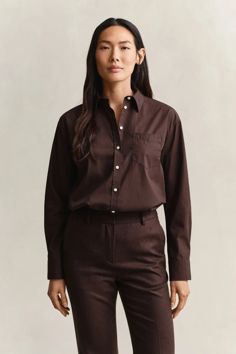 غانت Relaxed Classic Poplin Shirt
