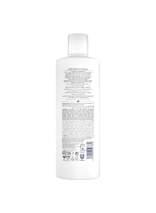 DOVE Shampoo, Argan Oil Moisture, no dyes, parabens or sulphates, 400 ML - Image 2