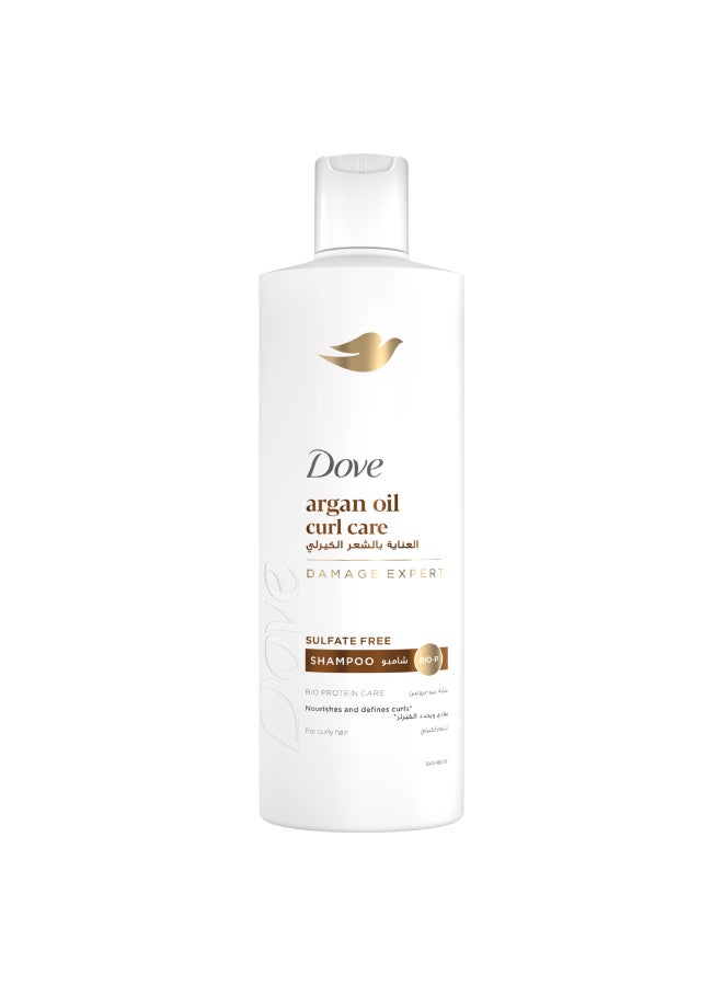 DOVE Shampoo, Argan Oil Moisture, no dyes, parabens or sulphates, 400 ML - Image 1