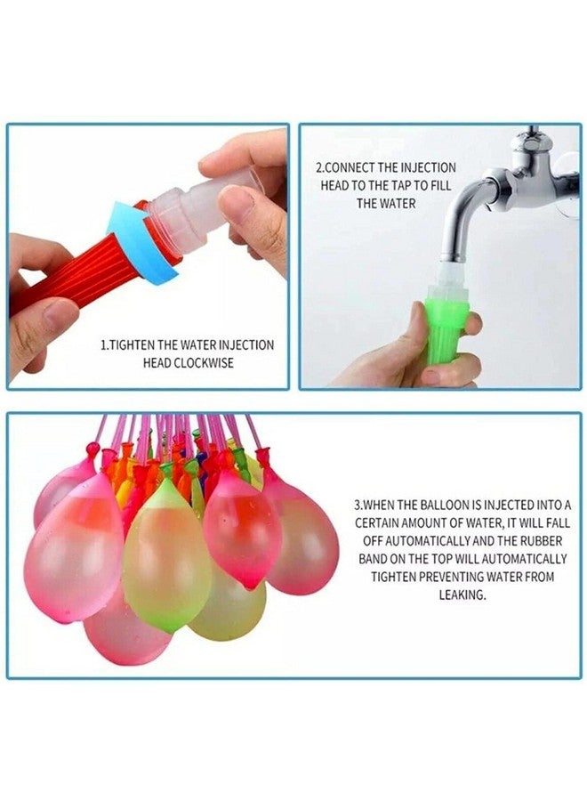 إيثيو بالونات الماء السحرية من إيثيو، قابلة للتعبئة والربط تلقائيًا، مناسبة للمناسبات الخاصة - تعبئة سريعة، ربط سهل، بدون فوضى، ممتعة للأطفال من الأولاد والبنات | 222 بالونة - Image 4