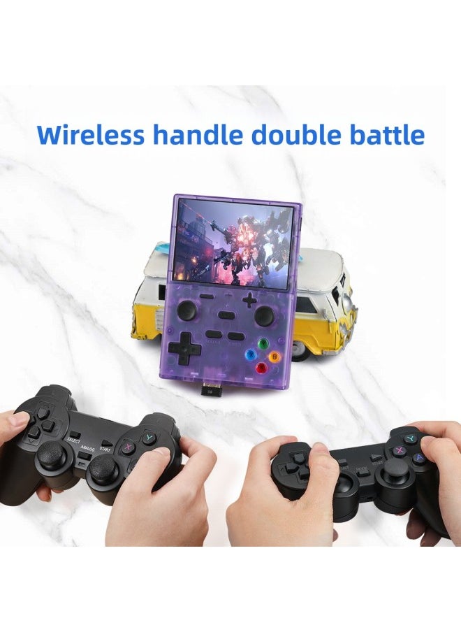 Generic - XGB35 Double Rocker PS1 HD Retro Arcade Game Machine Linux Double HD Connected Handheld-Model:Xgb36 White - Image 1