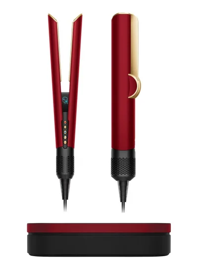 dyson Dyson Airstrait™ Straightener In Red Velvet And Gold