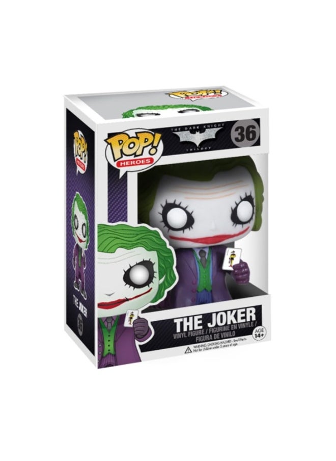Funko Funko POP! Heroes The Dark Knight Triology The Joker Vinyl Figure (9.5 cm)  - Image 1
