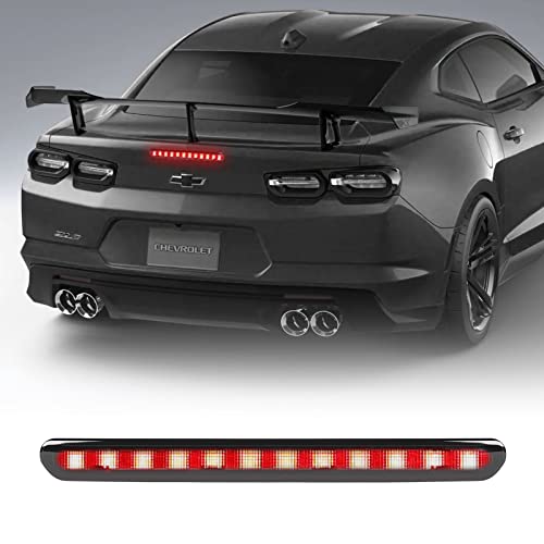 LitMiRaCle Camaro LED 3rd Third Brake Light, Rear Center High Mount Stop Light for Chevy Chevrolet Camaro Gen6 2016 2017 2018 2019 2020 (1PC) - Image 1