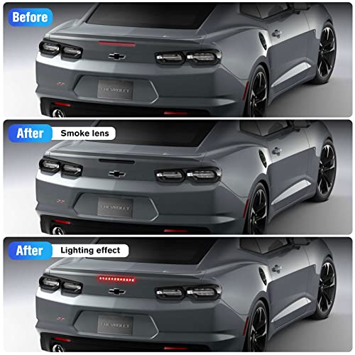 LitMiRaCle Camaro LED 3rd Third Brake Light, Rear Center High Mount Stop Light for Chevy Chevrolet Camaro Gen6 2016 2017 2018 2019 2020 (1PC) - Image 3