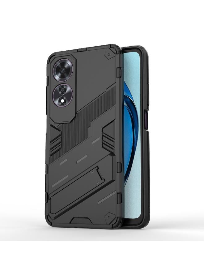 S-TOP Case For OPPO A60 4G Global Punk Armor 2 in 1 PC + TPU Phone Case with Holder - Image 1