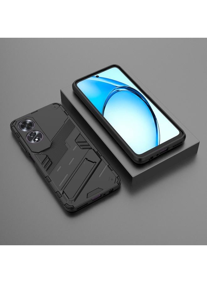 S-TOP Case For OPPO A60 4G Global Punk Armor 2 in 1 PC + TPU Phone Case with Holder - Image 2