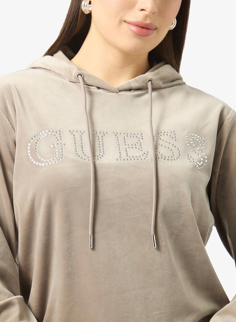 جس كنزة بغطاء رأس فاخرة - Image 3