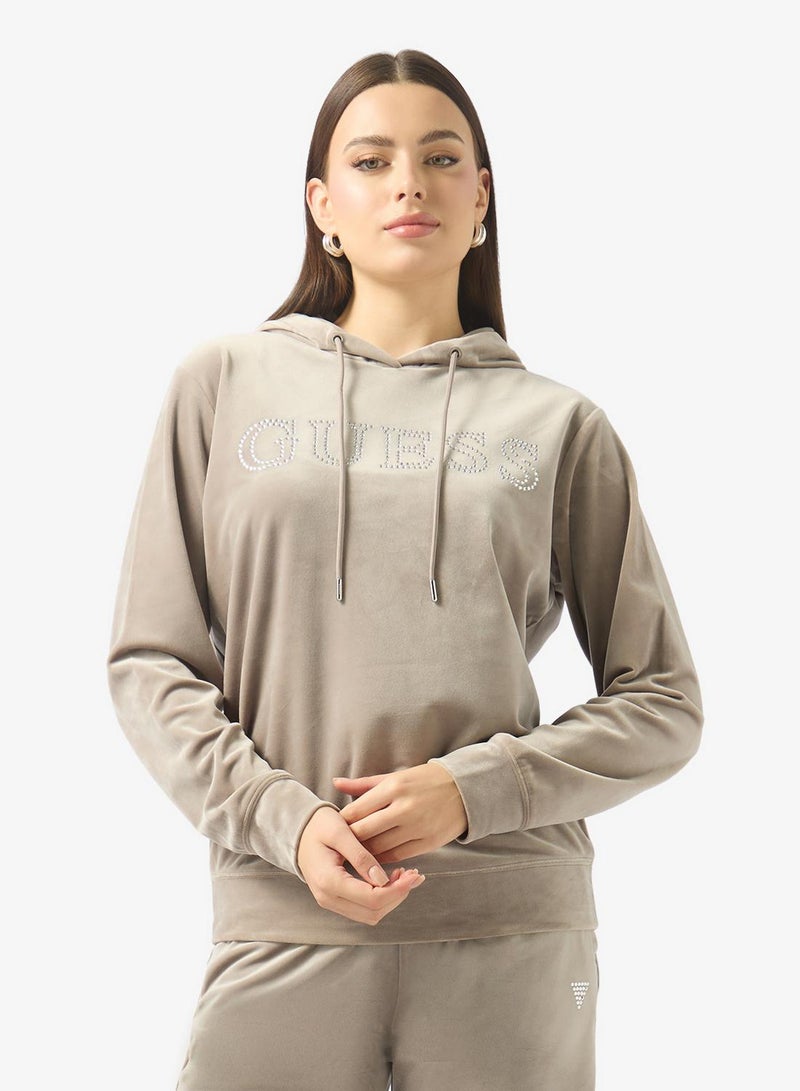 جس كنزة بغطاء رأس فاخرة - Image 1