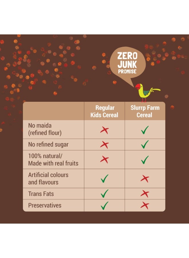 SLURRP FARM No Added Sugar,No Salt,Sprouted Ragi Powder,250 Gram - Image 4