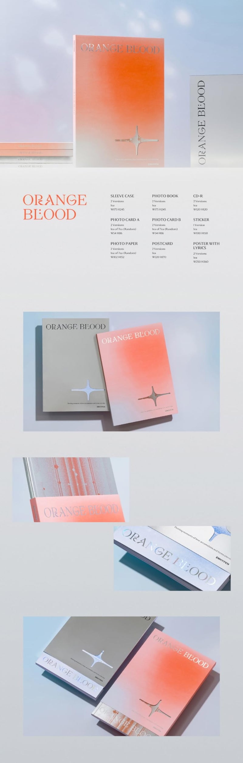 dreamus ENHYPEN - ORANGE BLOOD (5th Mini Album) (KALPA ver.) - Image 2