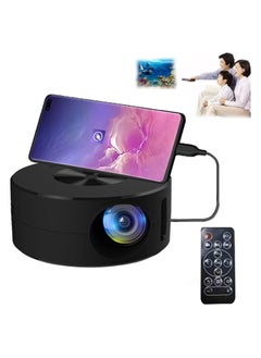 borrego LED Portable Mini Projector With Remote Control 1080P Full HD Wired Mobile Phone  - Image 3