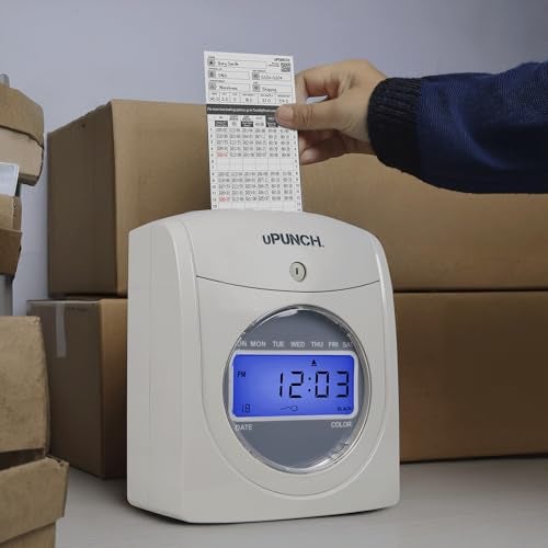 uPunch 300 uPunch Time Cards for HN4000 AutoAlign Calculating Time Clocks - Image 4