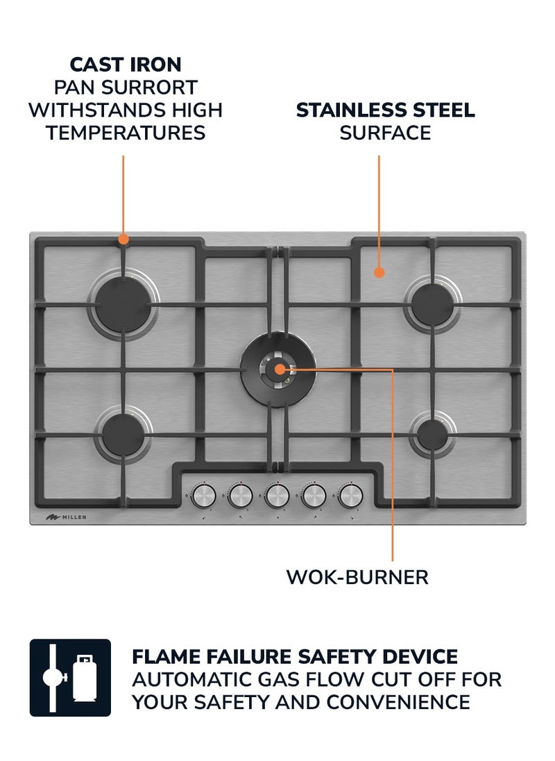 MILLEN - Built in Gas Hob 90 cm - Image 1