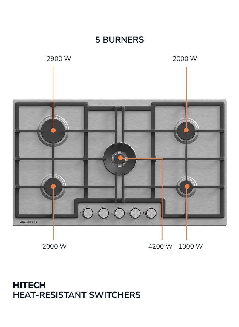 MILLEN - Built in Gas Hob 90 cm - Image 1