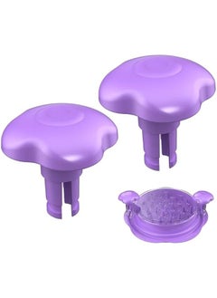 Generic 2 PCS Chicken Shredder Handle Ergonomic Handle, Meat Shredder Knobs Suitable Chicken Shredder, 2.36 * 2.36 * 2.24inch(Purple) 