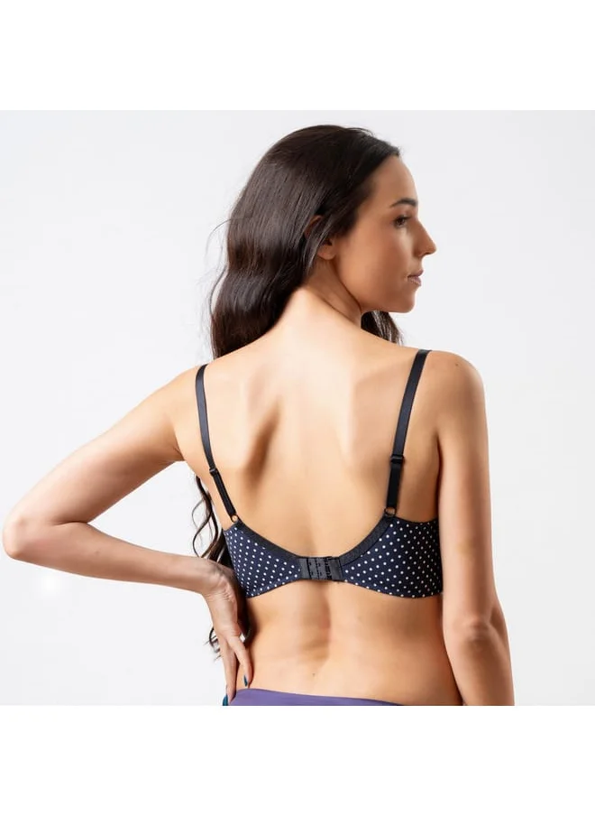 Aadaraya Set of 2 - Aadaraya Lace Detail Nursing Bra with Adjustable Straps