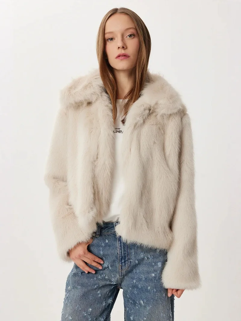 إسطنبول الساحرة ISTANBUL Faux Fur Jacket