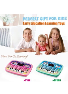 Generic Kids Tablet Toddler Learning Pad with LED Screen Teach Alphabet Numbers Word Music Math Early Development Interactive Electronic Toy for Boys & Girls 3 Years+  - Image 5