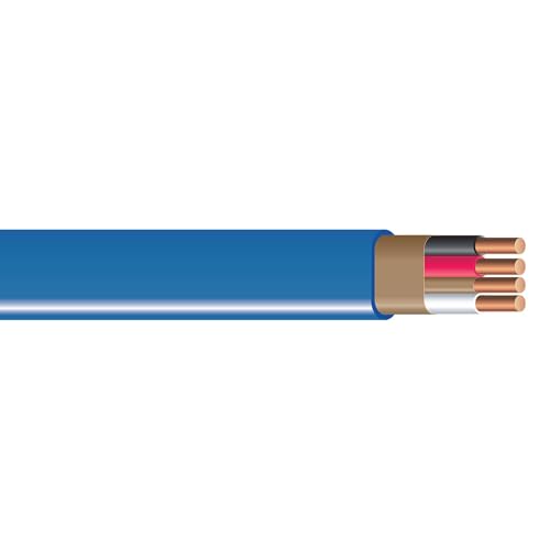Southwire Romex Brand Simpull Solid Indoor 14/3 W/G NMB Cable 100ft coil - SW 63946828 - Image 1