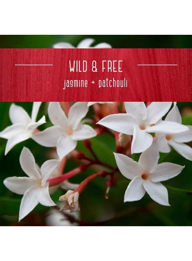 CANDLE-LITE Essential Elements Wild and Free Wooden Wick Scented Jar Candle White 453g 4550020 - Image 4