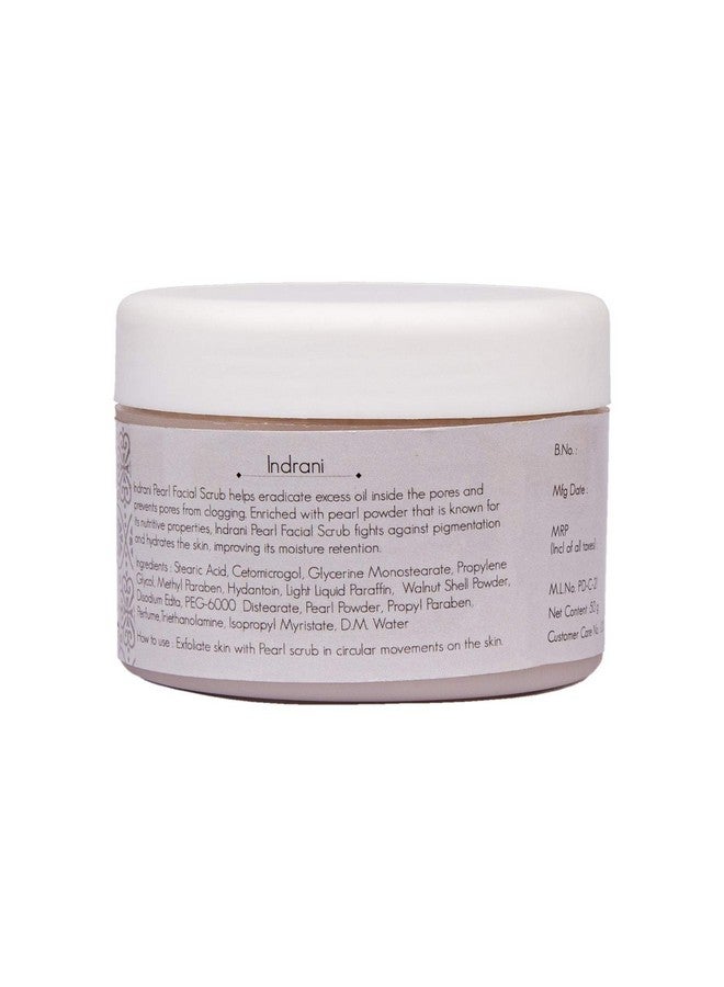 Indrani Cosmetics Indrani Pearl Scrub 50 Gm - Image 5