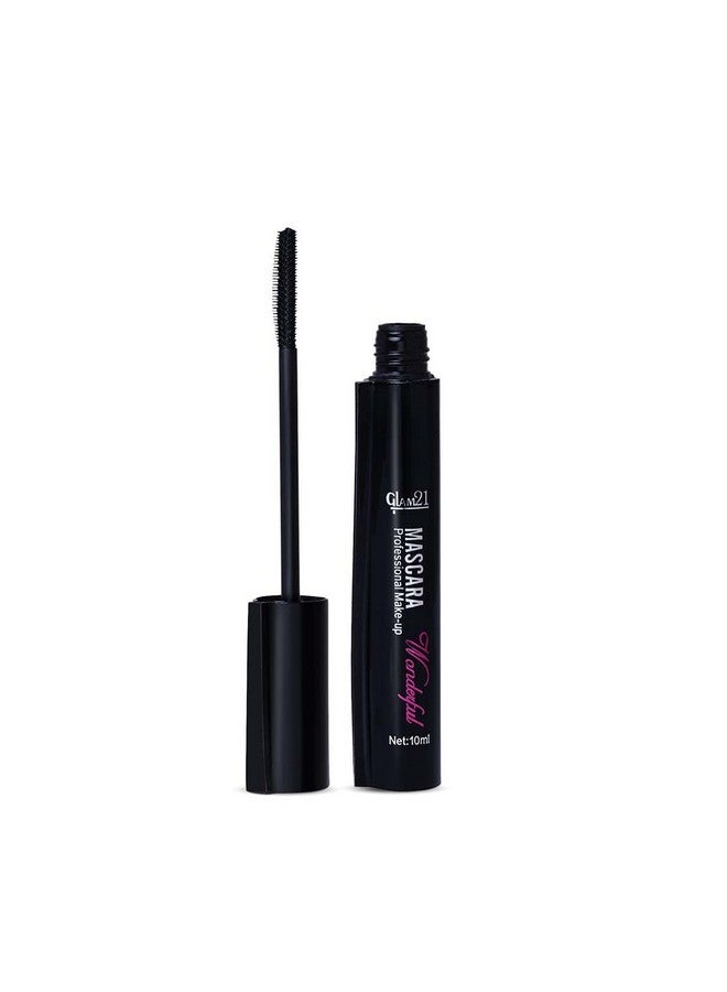 Glam 21 Glam21 Long Lasting Mascara For Dense Curl | Lightweight & Smudge Proof| Fiber Bristles Brush For Perfect Application| 10 Ml - Image 1