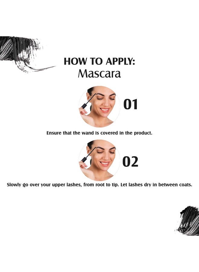 Glam 21 Glam21 Long Lasting Mascara For Dense Curl | Lightweight & Smudge Proof| Fiber Bristles Brush For Perfect Application| 10 Ml - Image 5