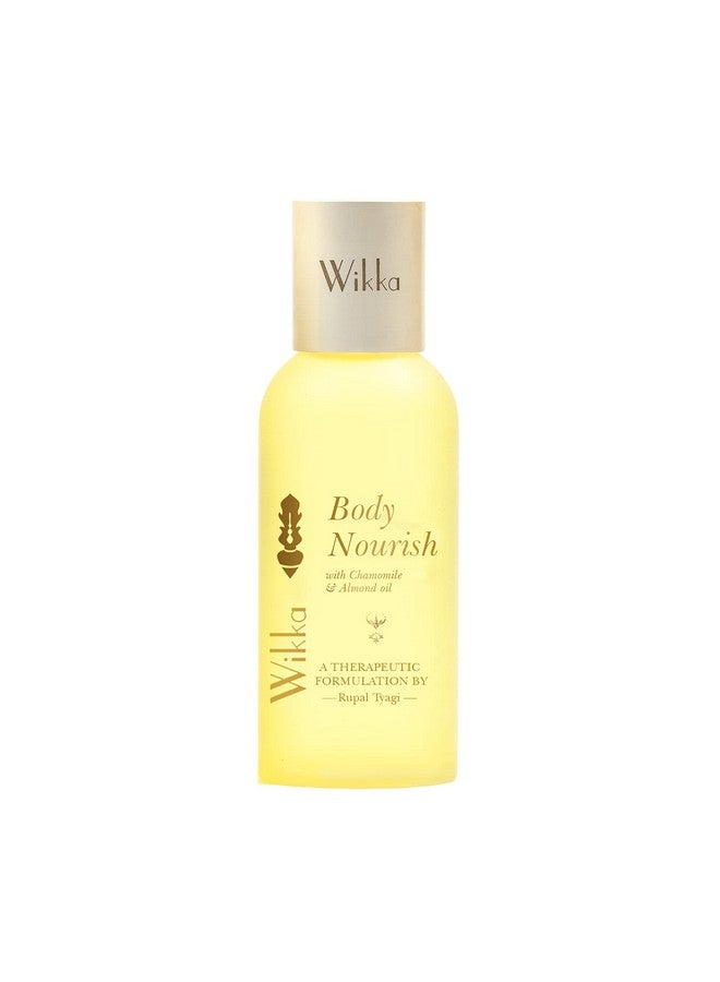 Wikka Body Nourish Massage Oil Deep Moisturizer for Glowing Skin. 3x Soft Smooth, Radiant Skin Lighten And Rejuvenates With Almond. - Image 5