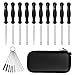 Jtron 10 Pcs Carburetor Cleaning Tool Screwdriver Kit for Common 2 Cycle Carburator Adjustment Small Engine Carb Tune - Image 2
