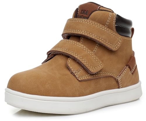 Apakowa Toddler Kids Boys Autumn Boots (Color : Brown, Size : 9 M US Toddler) - Image 1