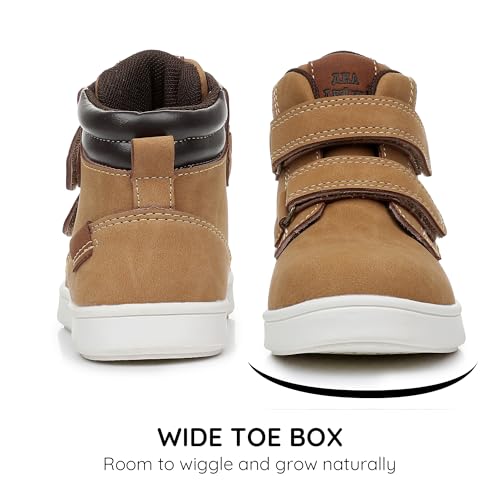 Apakowa Toddler Kids Boys Autumn Boots (Color : Brown, Size : 9 M US Toddler) - Image 5