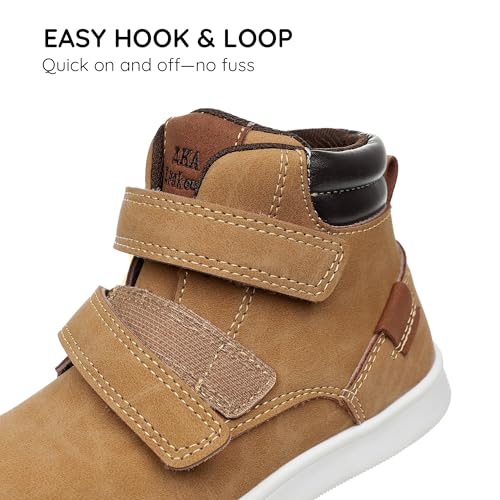 Apakowa Toddler Kids Boys Autumn Boots (Color : Brown, Size : 9 M US Toddler) - Image 3