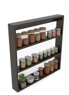 Wooden Twist Wooden Twist Big Wooden Kitchen Wall Shelf Rack Multi-Function Shelf  - Image 2