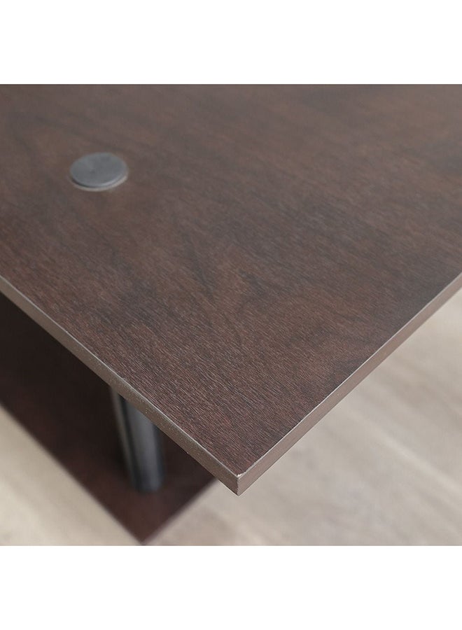 DANUBE HOME Torkay Coffee Table Multifunctional Living Room Table Space Saving Center Table Modern Design Furniture For Home 90x48x40.5Cm Wenge  - Image 3