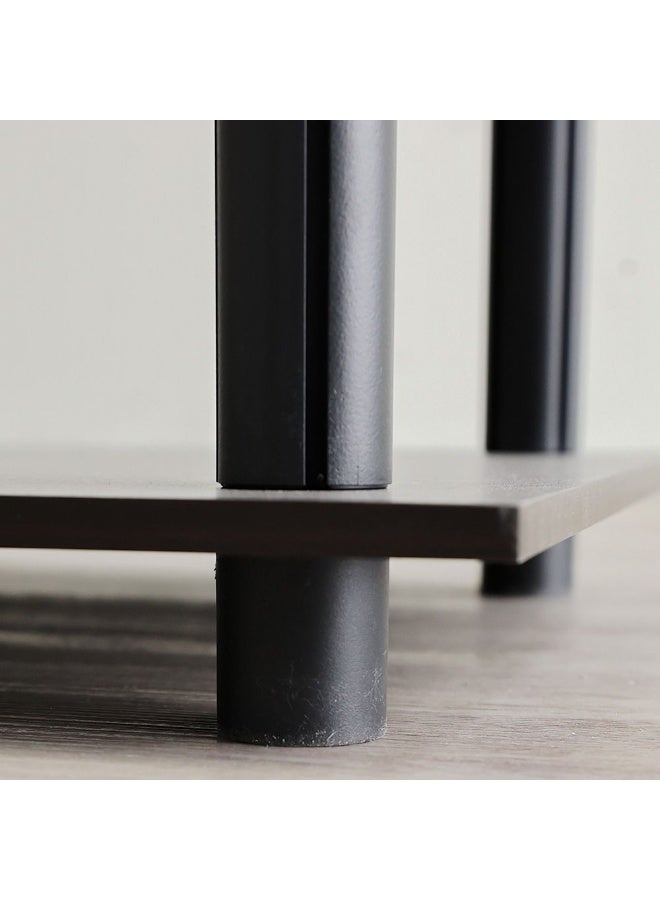 DANUBE HOME Torkay Coffee Table Multifunctional Living Room Table Space Saving Center Table Modern Design Furniture For Home 90x48x40.5Cm Wenge - Image 4